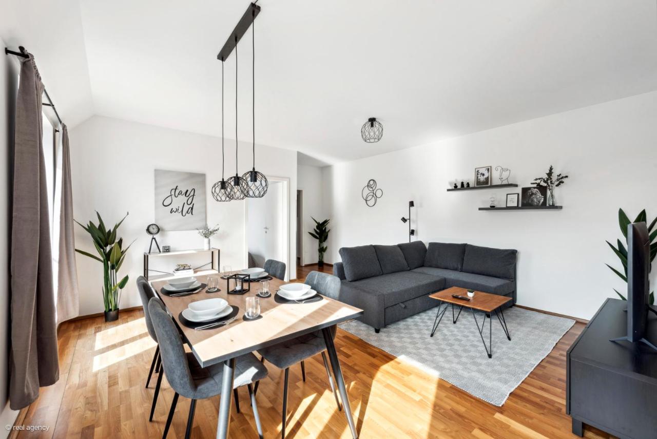 Bernhards Apartment Stadthalle - Klima & Terrasse ウィーン エクステリア 写真